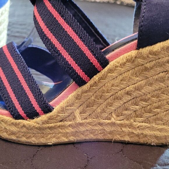 H&M WEDGE STYLE OPEN TOE ANKLE STRAP SANDAL - Picture 10 of 15